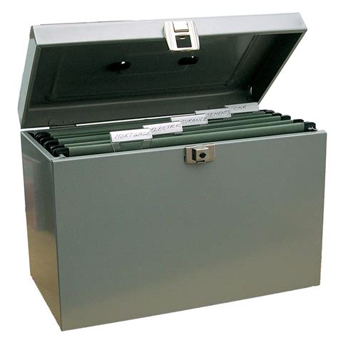 metal document box australia|metal portable file storage box.